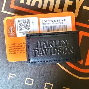 NWT Harley-Davidson men's magnetic Money clip